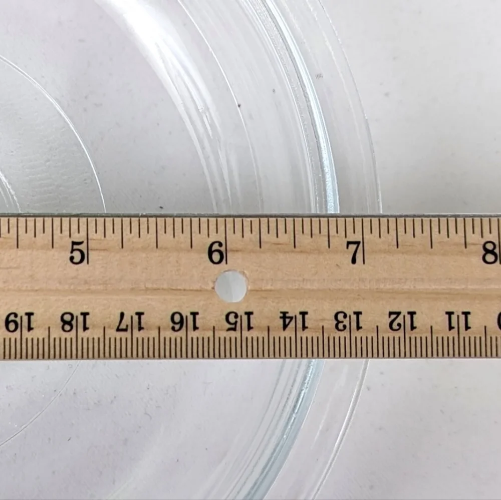 Glass Lid for Casserole Dish Sauce Pan Bowl Round Clear Domed with Center Knob